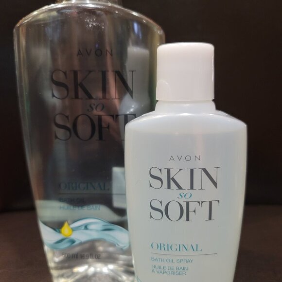 Avon Skin So Soft Bath Oil Spray + Refill - Picture 2 of 9